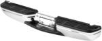 Vevor Hátsó lökhárító fellépővel és rendszámtábla-világítással F250/F350 1999-2007-hez, krómozott