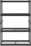 Vevor Állítható fém polcrendszer 4 polccal 1127 kg 51 cm mély × 101 cm széles × 152 cm magas