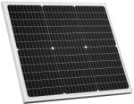 Vevor Napelemes akkumulátortöltő 50W 12V MPPT mono panel IP65 autóhoz