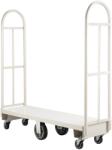 VEVOR Platformkocsi, 6 kerékkel, teherbírás 907, 18 kg, 1525 × 410 × 1510 mm
