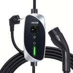 Vevor Mobil fali doboz 3, 6 kW 16A 2-es típusú, 6 m kábellel, schuko 16A, LCD kijelzővel
