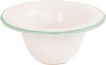 Zafferano Bol pentru desert Asolo 16 cm, alb-verde (AS01513) Castron