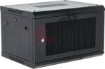 Xcab Cabinet rack metalic de perete 19 inch 9U 600x800 mm Xcab A3 Negru (65528)