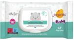 JimJams Baby sensitive illatmentes nedves törlőkendő kupakkal, 52db
