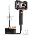 iUni Camera Inspectie Auto Industriala iUni VSP43-D, Rotativa la 180°, Control Joystick, Ecran IPS 4.3", Lungime Cablu 1.5M, 1080P, 8 LED-uri ajustabile, Lentila 8.5mm, Rezistenta la Apa IP67, 3000mAh (558