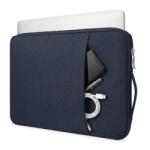 iUni Geanta Laptop 13"-14" iUni, Material Textil Impermeabil, Anti-zgarieturi, Anti-socuri, Buzunar extern, Bleumarin (561078) Geanta, rucsac laptop