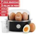 IHUNT Fierbator oua iHunt BRO Egg Boiler, Capacitate 7 oua, Baza Inox, Oprire Automata, Alerta Sonora, Tavite Non-stick, Fara BPA (00003341) Fierbator