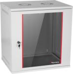 AsyTech Cabinet rack metalic 19 inch 12U de perete cu usa din sticla si IP20 - ASYTECH Networking ASY-12U-5440SBW (ASY-12U-5440SBW)