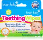 Brush Baby Applemint kendők a fogakra gyermekeknek 20 db