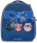 Jeune Premier Rucsac școlar Backpack Ralphie Supercats Jeune Premier design ergonomic de lux 32*28 cm (JPRA026272)