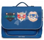 Jeune Premier Servietă școlară It Bag Midi Supercats Jeune Premier construcție ergonomicǎ de lux 30*38 cm (JPITD26272)