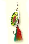 DAM Rotativa DAM Standard Dressed Spinner Nr. 2 4g Fireshark (F.DAM.60541)