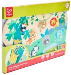 Hape Дървен образователен пъзел Hape - Диви животни, 10 части (H1459) - ozone
