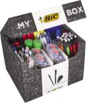 BIC Cutie 124 bucati instrumente de scris: pixuri, markere, evidentiatoare, corectoare Bic My Box 933953 (933953)