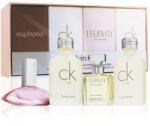 Calvin Klein Ladies miniatűr szett nőknek parfémovaná voda Eternity 5 ml + parfémovaná voda Euphoria 4 ml + 2x toaletní voda CK One 10 ml