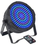 Ibiza Light Proiector LED PAR Ibiza Light THINPAR RGB 175 LED 3in1, DMX 4/28 canale, Matrix, 48W, telecomandă inclusă (THINPAR-MATRI)
