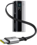 Baseus Baterie externa Baseus EnerGeek GR11 E0027B02 | 20000mAh, 145W, 2x USB-C, USB-A, Cablu retractabil, Argintiu (E0027B02) Baterie reincarcabila