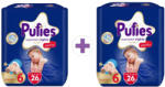 pufies Scutece chiloței Pufies Supreme Nights - Value Pack, mărimea 6 Extra Large, 15+ kg, 2 x 26 bucăți