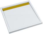 Schedpol Ajax G&W cădiță de duș pătrată 90x90 cm alb 3.4226-M/Z/G (34226MZG)