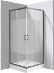 Deante Funkia Evo cabină cu cădiță 90x90 cm pătrat grafit mat/sticlă cu model KYCZDE99P (KYCZDE99P)
