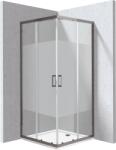 Deante Funkia Evo cabină cu cădiță 90x90 cm pătrat grafit mat/sticlă cu model KYCPDE99P (KYCPDE99P)