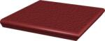 Paradyz Klinker Natural rosa duro Sarok lépcsőlap 33x33 cm dombornyomott SCFNATURALRODURH (106320)