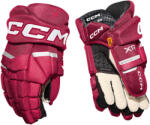 CCM Mănuși de hochei Tacks XR Red/White Junior 12″