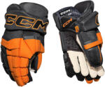 CCM Mănuși de hochei Tacks XR Black/Orange Senior 14″