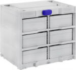 TANOS Systainer3 Rack/6 M 337 Szállító doboz ABS műanyag (Sz x Ma x Mé) 396 x 330 x 296 mm (83000878) (83000878) - aqua