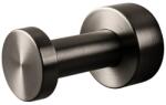 BALNEO Cuier simplu rotund Balneo Qube Gun Metal mat (M0101070301)