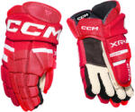 CCM Mănuși de hochei Tacks XR80 Red/White Junior 12″