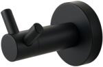 BALNEO Cuier dublu Balneo Qube negru mat (M0101060201)