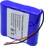SANYO Speciális akku 18650 Kábel Lítiumion 14.8 V 2420 mAh 1 db (4/UR18650-ZM2 PCBK) (4/UR18650-ZM2 PCBK)