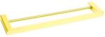 BALNEO Suport prosop dublu Balneo Qarx auriu lucios 60 cm (M0301080204)