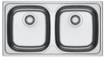 Franke Chiuveta bucatarie inox Franke Spark 78x43.5 cm cu 2 cuve fara picurator finisaj lucios (101.0712.336) Chiuveta