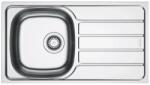 Franke Chiuveta bucatarie inox Franke Spark 78x43.5 cm cu 1 cuva cu picurator dreapta finisaj lucios (101.0715.730) Chiuveta