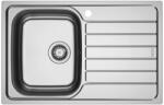 Franke Chiuveta bucatarie inox Franke Spark 78x50 cm cu 1 cuva cu picurator dreapta finisaj lucios (101.0716.657) Chiuveta