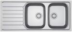 Franke Chiuveta bucatarie inox Franke Spark 116x50 cm cu 2 cuve si picurator stanga finisaj lucios (101.0712.333) Chiuveta