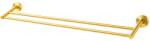 BALNEO Suport prosop dublu Balneo Qube auriu periat 60 cm (M0301030203)