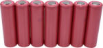 SANYO Speciális akku 18650 Flat-top Lítiumion 3.7 V 2420 mAh 8 db (UR18650-ZM2-8) (UR18650-ZM2-8)