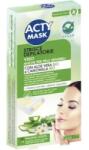 ACTY MASK Benzi Depilatoare pentru Fata cu Aloe si Musetel, Acty Mask, 20 Bucati (JMA-115647)