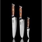 Gudaro Gudaro-SADA FENG séfkés+Santoku konyhakés+damaszkuszi konyhakés GU0001+GU0002+GU0004 (GU0002C)