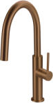 Deante Baterie pentru bucatarie, bronz periat, Deante Evora (BQJ_C62M)