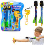 LEAN Toys Rakéta kilövő szett habrakétákkal (23234)