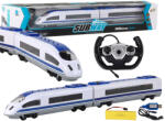 LEAN Toys Távirányítós vonat, 65 cm, fehér (7158)