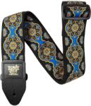 Ernie Ball Classic Jacquard Kaleidoscope Blue Curea de chitară (P05634)