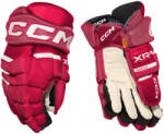 CCM Tacks XR PRO Red/White Junior Hokikesztyűk 12″