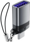 ACEFAST J7 USB-C - USB-A 3.0 OTG Adapter - Szürke (J7)