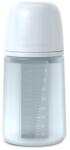 Suavinex Biberon Suavinex SX Pro din silicon, 240 ml, debit mediu, albastru deschis (8426420086783)