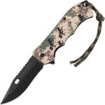 HARAHU Outdoor összecsukható kés PK - 40847 - Barna / 1-es típus KP40847